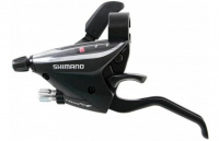 Шифтер/торм.ручка V-Brake ST-EF65-L левый, 3 скор., чёрн.