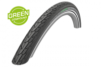Покрышка 26x1.75 (47-559) Schwalbe ROAD CRUISER K-GuardActive B/B+RT HS484 GREEN 50EPI