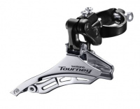 Перек-ль передний Shimano, FD-TY300, TOURNEY, SIS, низ. тяга., BAND TYPE, 31.8MM, FOR 42T,