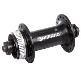 Втулка Передняя Shimano HB-RM35, 32отв.:100MM ось:108MM QR:133MM(черн)под c-lock, черн