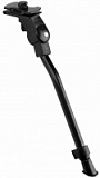 Подножка NH-KC19AAJ Nuvo центральная, телескопическая, для велосипедов 20"-28", алюминиевая, чёрная
